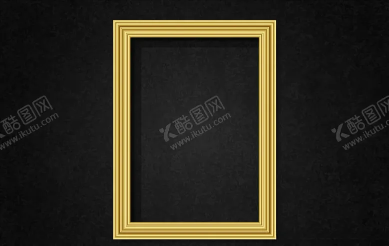 编号：93030405240000176098【酷图网】源文件下载-金色相框