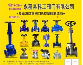 波纹管阀门旋塞阀广告