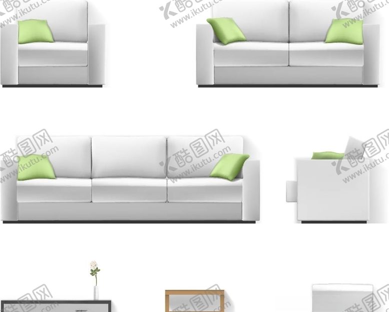 编号：97945009222141063309【酷图网】源文件下载-矢量现代家具