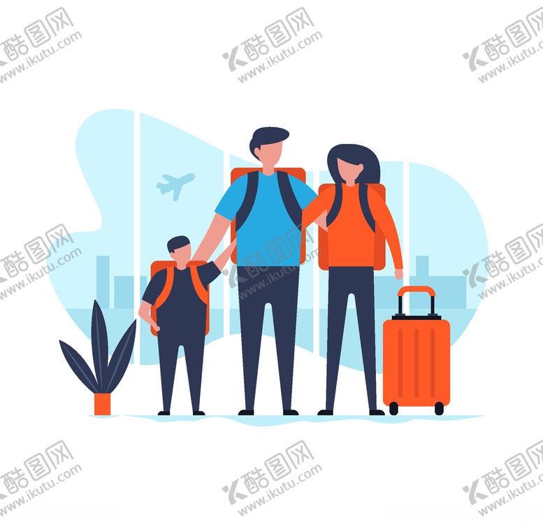 编号：85870910292220524742【酷图网】源文件下载-旅客游客