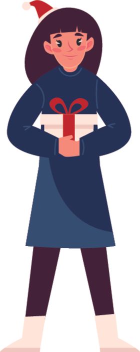 冬装服天穿的人