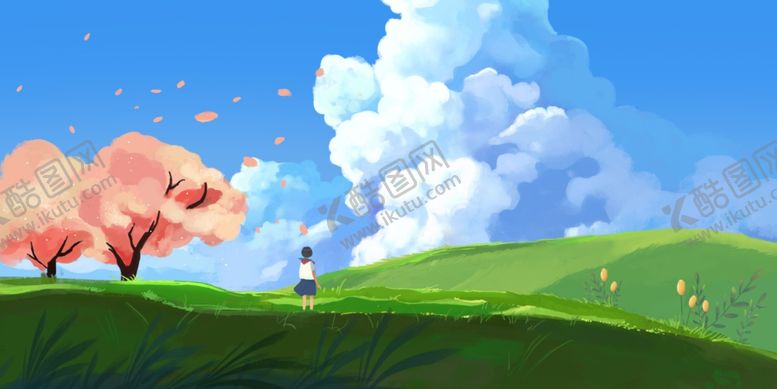 编号：40965004211201385206【酷图网】源文件下载-手绘樱花