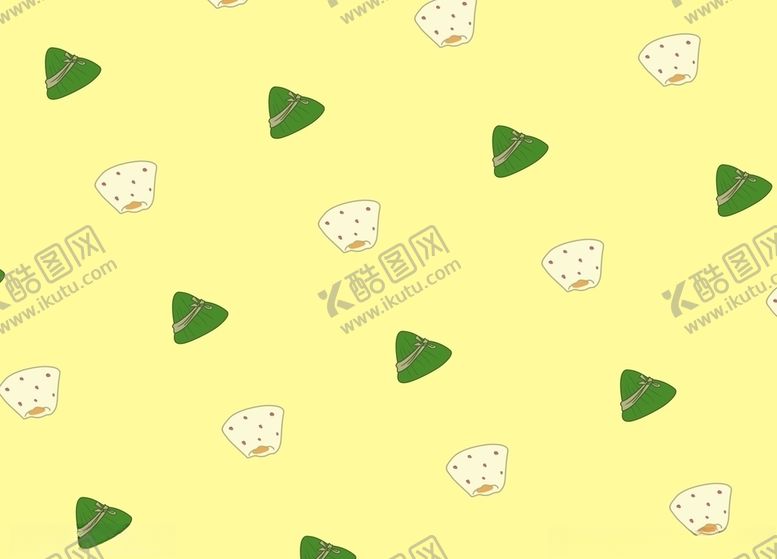 编号：74007307010443445408【酷图网】源文件下载-端午节粽子图案壁纸墙纸