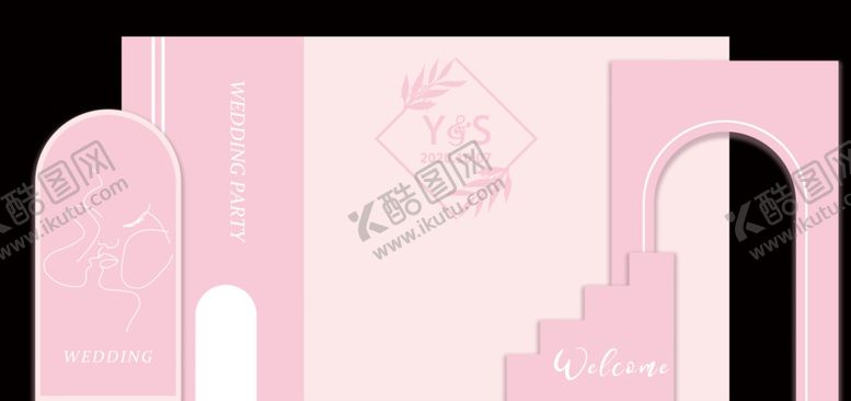 编号：86518210182239237331【酷图网】源文件下载-粉色系婚礼裸粉色婚礼淡粉色