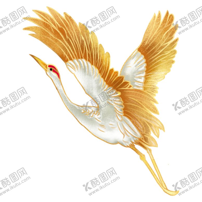 编号：41175010311057108861【酷图网】源文件下载-仙鹤元素