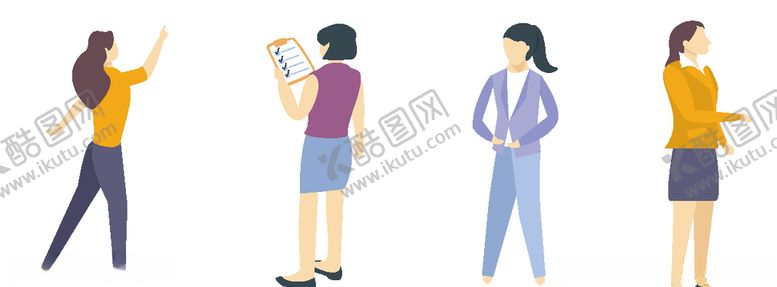 编号：61558305190549426026【酷图网】源文件下载-手绘职业人物
