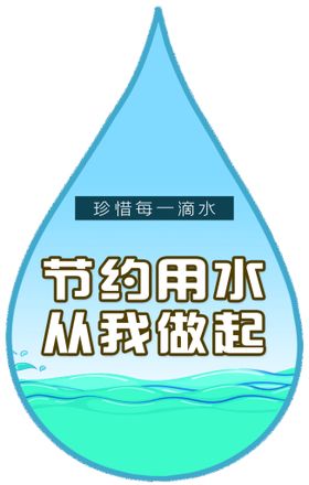 珍惜水资源