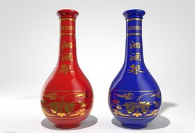 C4D模型酒瓶花瓶