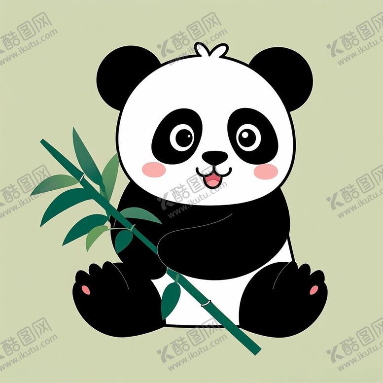 编号：56427002190441404522【酷图网】源文件下载-萌趣可爱熊猫