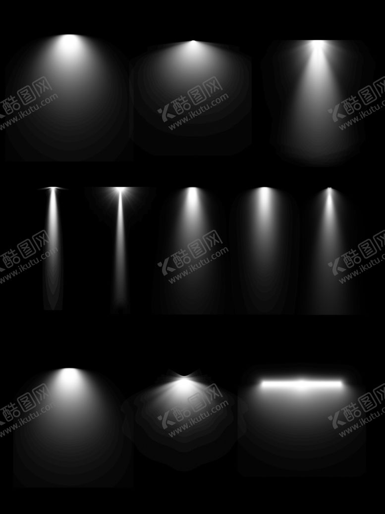 编号：76509807090336179699【酷图网】源文件下载-灯光大灯小灯效果图png