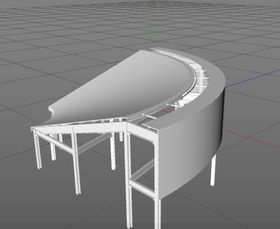 C4D模型工厂设备