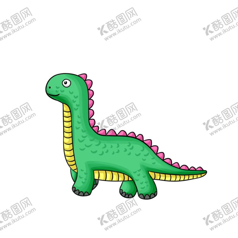编号：10916309251709299452【酷图网】源文件下载-卡通恐龙