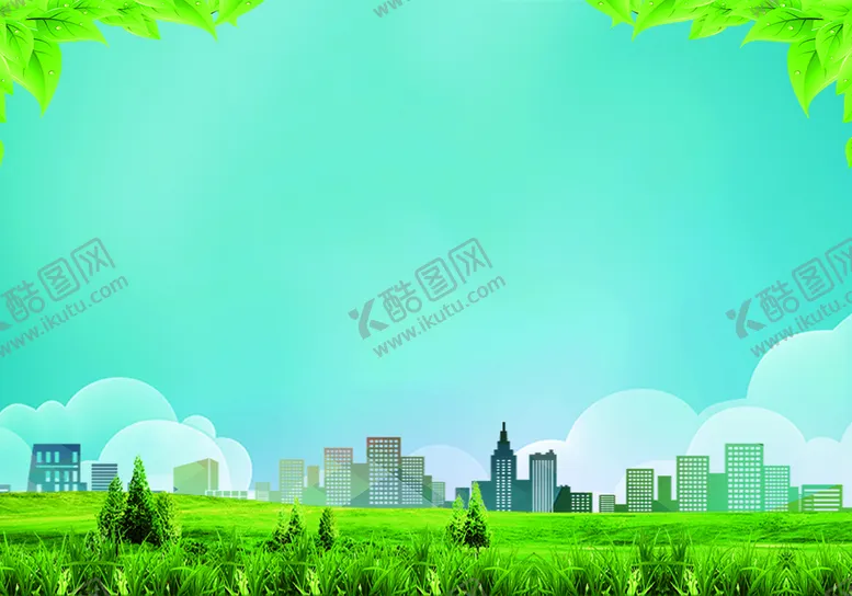 编号：73184009122209497354【酷图网】源文件下载-蓝天白云绿草地创文背景