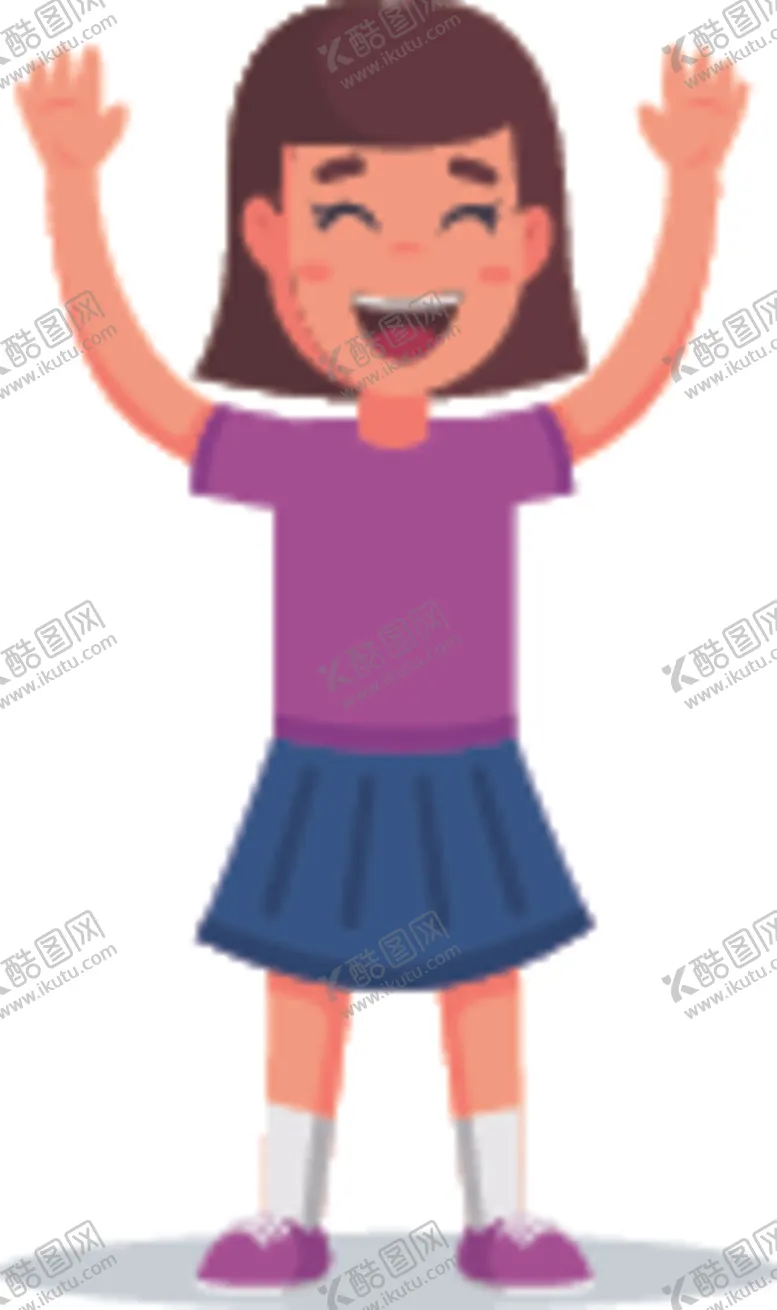 编号：55009006250603128505【酷图网】源文件下载-快乐女孩