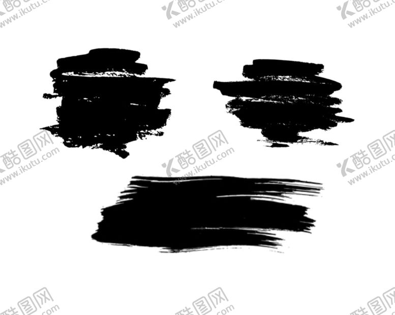 编号：69478010161842409410【酷图网】源文件下载-毛笔笔触笔刷效果