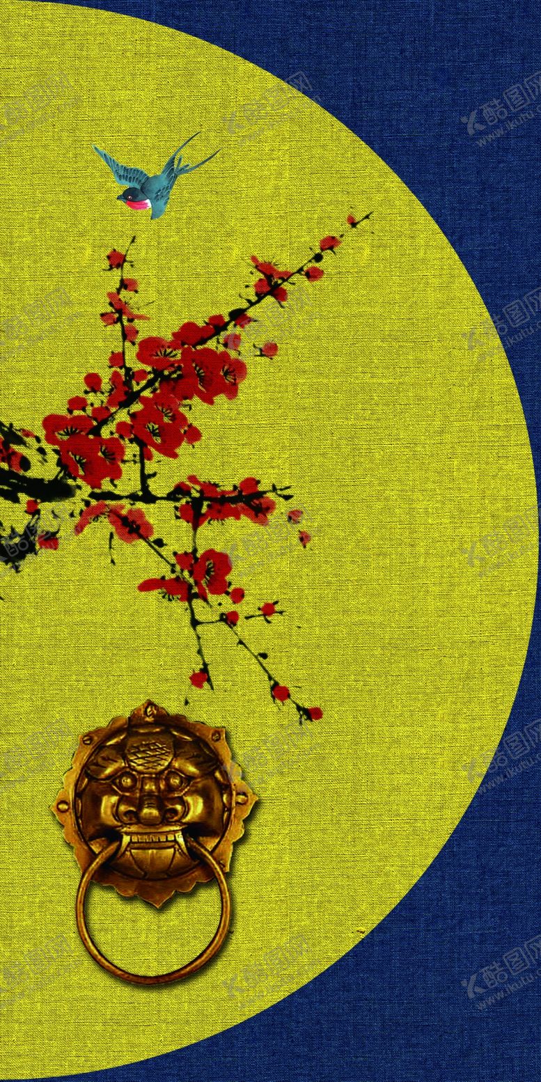 编号：34178810012245072640【酷图网】源文件下载-新中式底纹背景