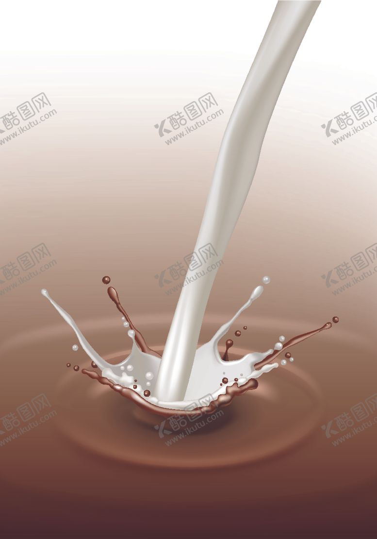 编号：25857409141609062573【酷图网】源文件下载-巧克力牛奶