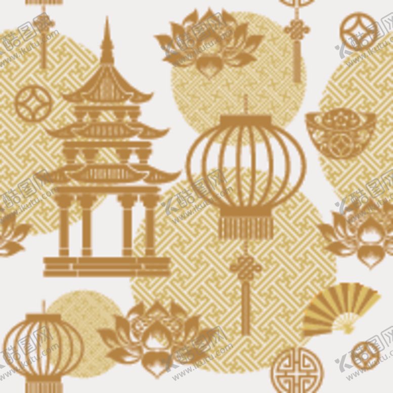 编号：98344809281648203420【酷图网】源文件下载-底纹拼花