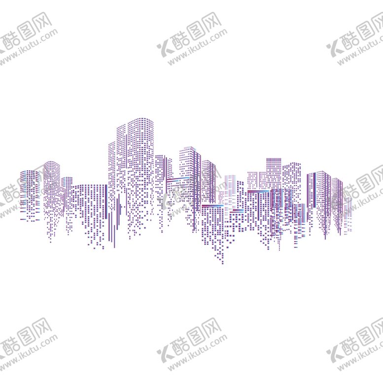 编号：86451105100633106918【酷图网】源文件下载-城市剪影