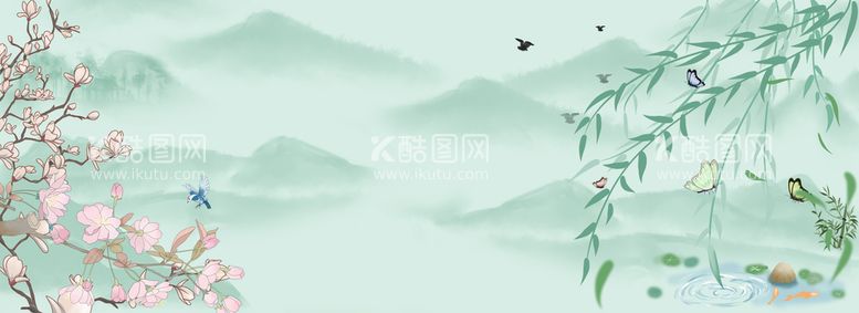 编号：61639711201712508886【酷图网】源文件下载- 山水背景