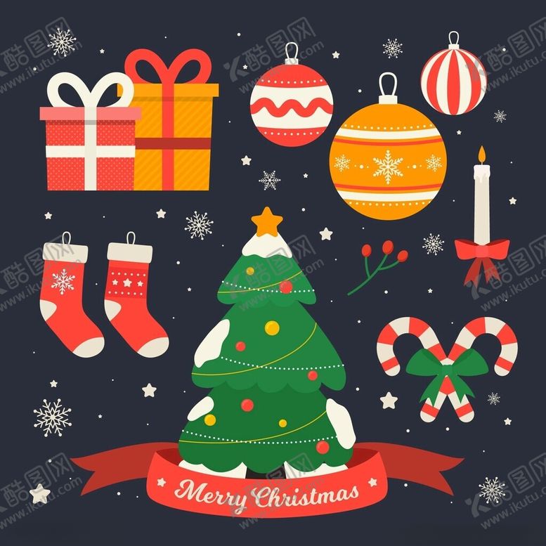编号：58788304061350442410【酷图网】源文件下载-圣诞装饰