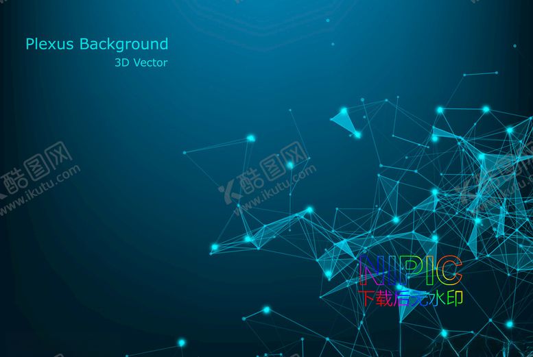 编号：57080804152023129363【酷图网】源文件下载-plexus点线背景