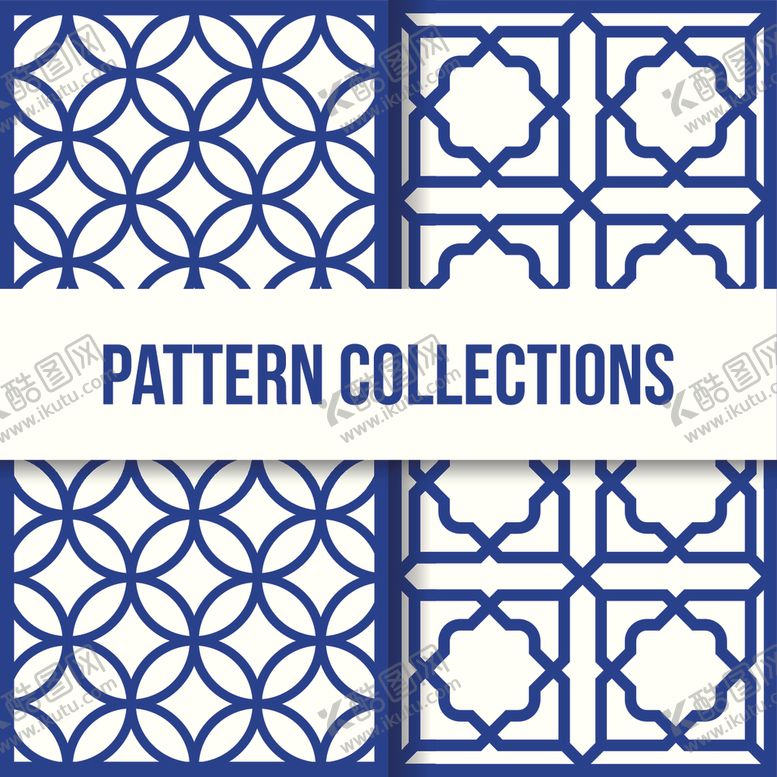 编号：50340410110709239332【酷图网】源文件下载-蓝色简约花纹