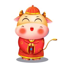 卡通牛形象