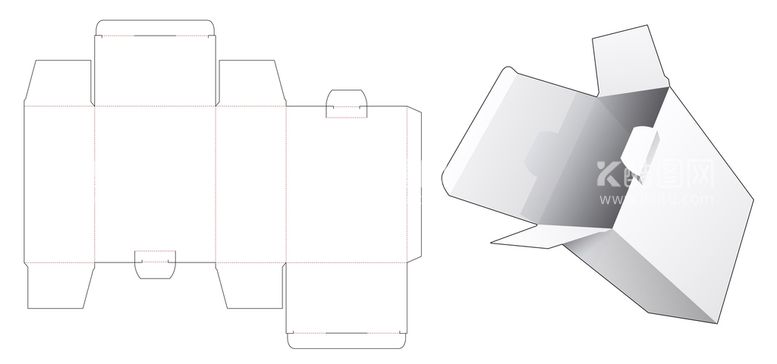 编号：71825510260139425911【酷图网】源文件下载-包装盒刀模