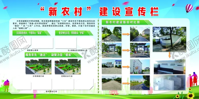 编号：56105206282310163270【酷图网】源文件下载-新旧对比展板