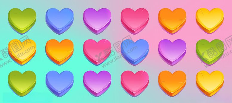 编号：61807804242031507871【酷图网】源文件下载-心形图案