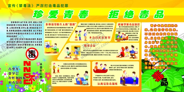 编号：42129006280512197193【酷图网】源文件下载-禁毒展板