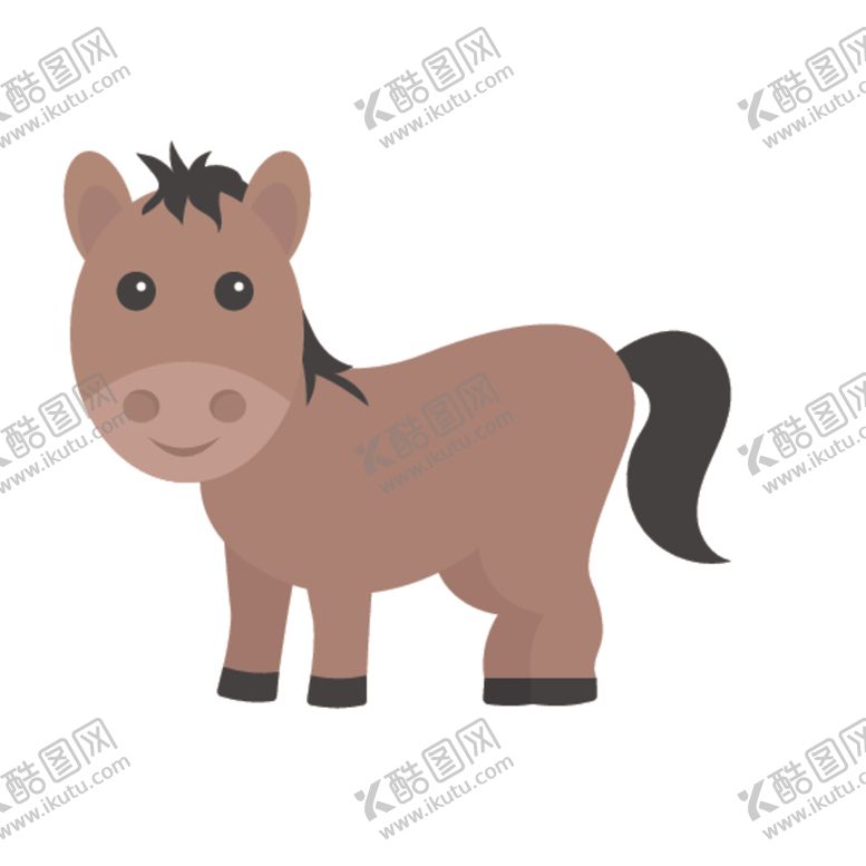 编号：32636307141152338796【酷图网】源文件下载-呆萌可爱小动物插画