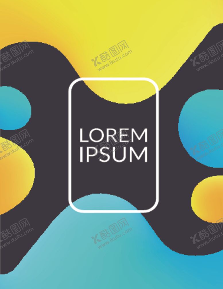 编号：73804209221729176180【酷图网】源文件下载-抽象色彩拼接海报