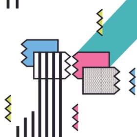 复古创意拼接图案