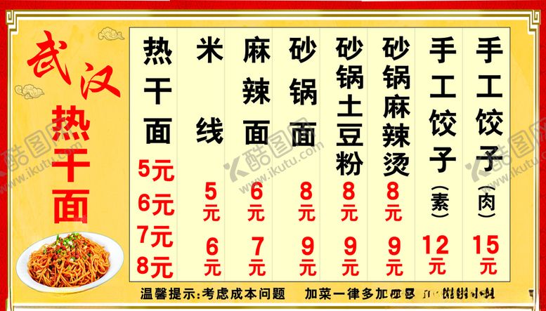 编号：92654407081406391710【酷图网】源文件下载-热干面写真