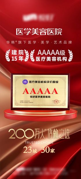 5A认证宣传海报
