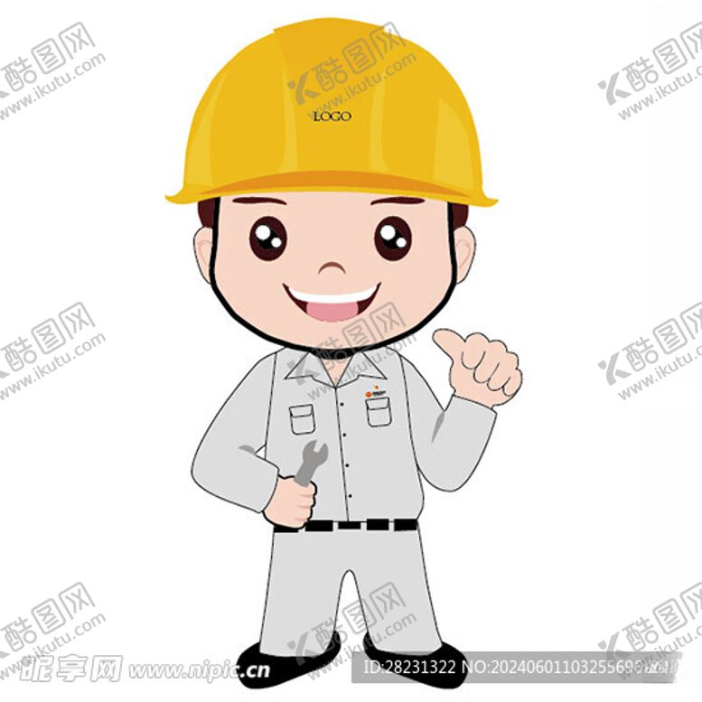 编号：49231102060755407334【酷图网】源文件下载-卡通工人