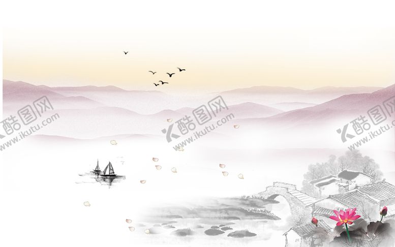 编号：35674909202051562617【酷图网】源文件下载-水墨画