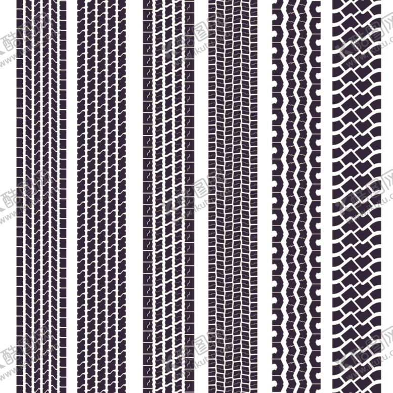 编号：56156509192358505044【酷图网】源文件下载-轮胎印记车轮划痕压痕轮胎设计