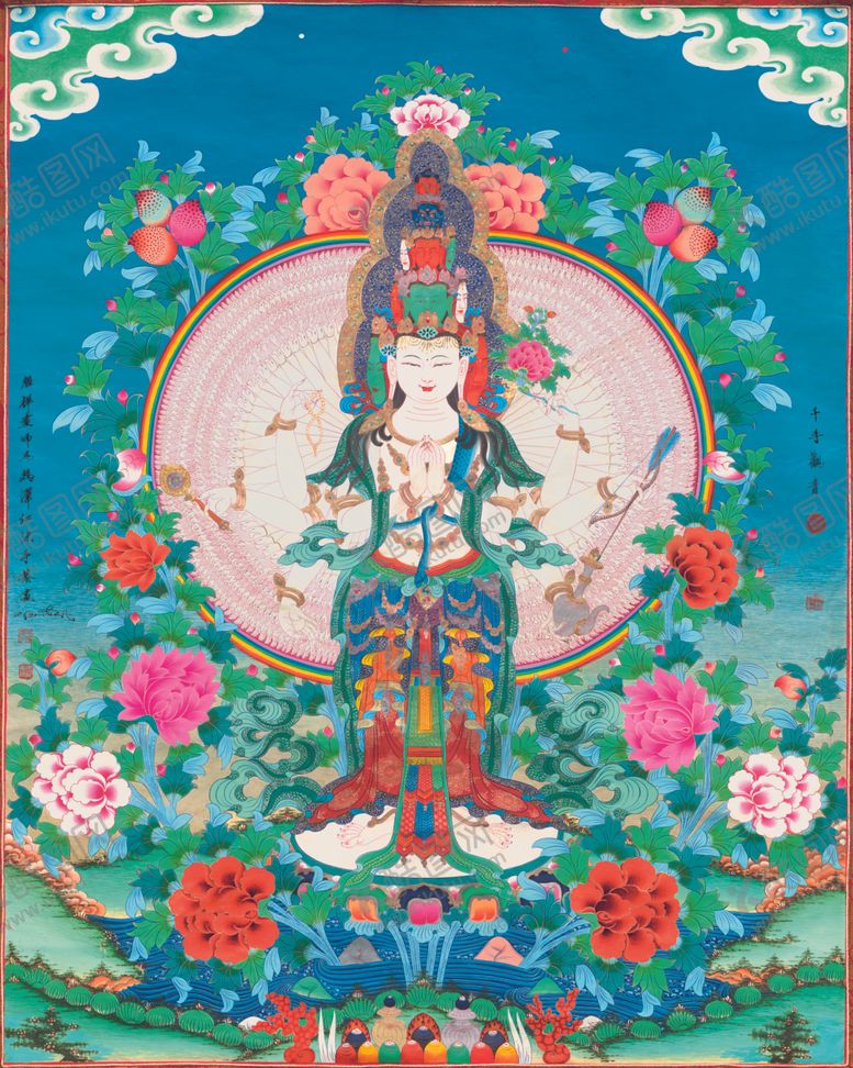 编号：90662210121055281888【酷图网】源文件下载-千手观音系列