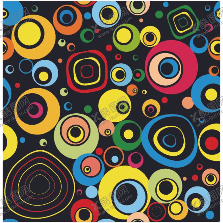 编号：24699009241622505986【酷图网】源文件下载-彩色抽象创意图案