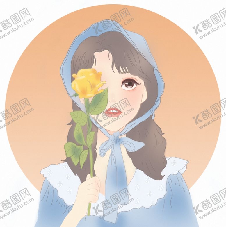 编号：54968801200726336491【酷图网】源文件下载-插画女孩 漫画