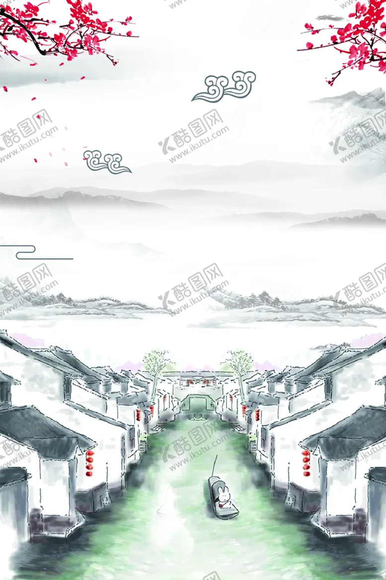 编号：16954209170604478269【酷图网】源文件下载-徽派建筑