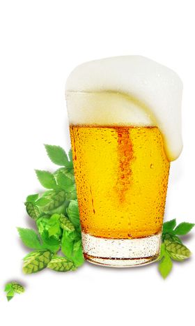 冰爽啤酒免扣图