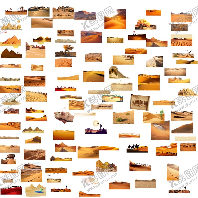 编号：35518310110713304333【酷图网】源文件下载-荒地沙漠素材