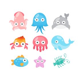 海洋生物底世界插图底动鱼类