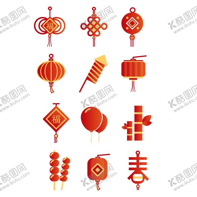 编号：65190102281040107981【酷图网】源文件下载-灯笼福