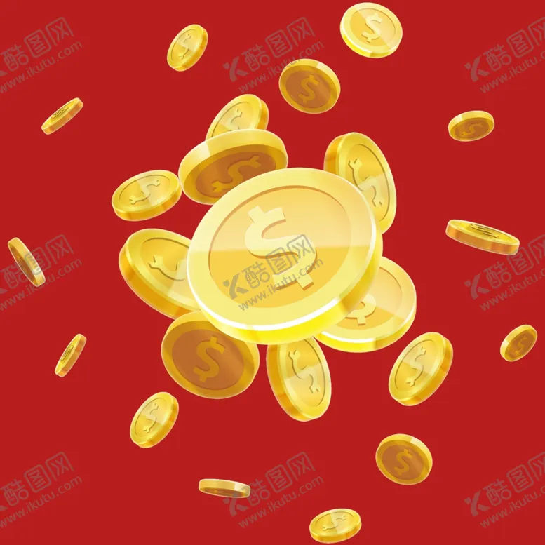 编号：47367201200258234410【酷图网】源文件下载-金币钱币素材