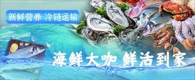 虾水产品矢量图